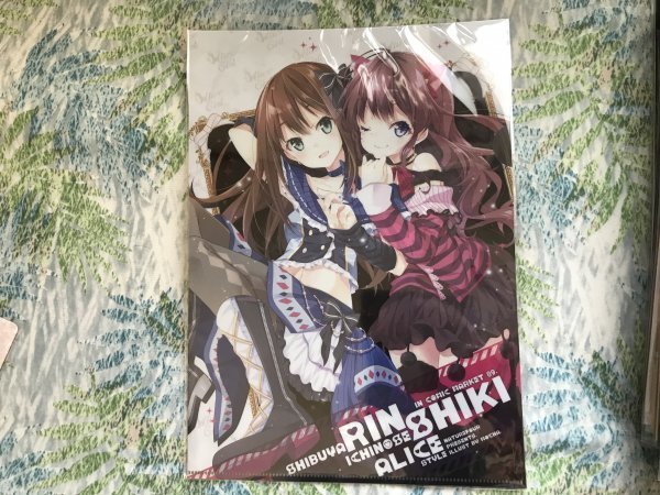 d115クリアファイル アイドルマスター シンデレラガールズ 一ノ瀬志希 渋谷凛(Mocha) C89/風林火山拍卖