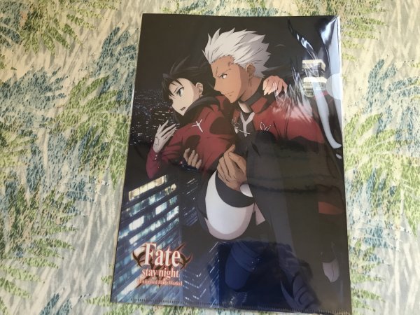 d116クリアファイル FGO Fate Grand Order ムービック Unlimited Blade Works アーチャー 凛拍卖