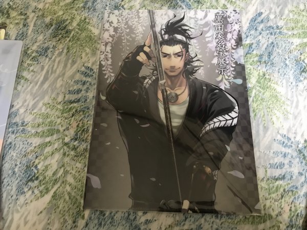 d117クリアファイル 刀剣乱舞 × 黒田家名宝展示 イベント限定 日本号 拍卖