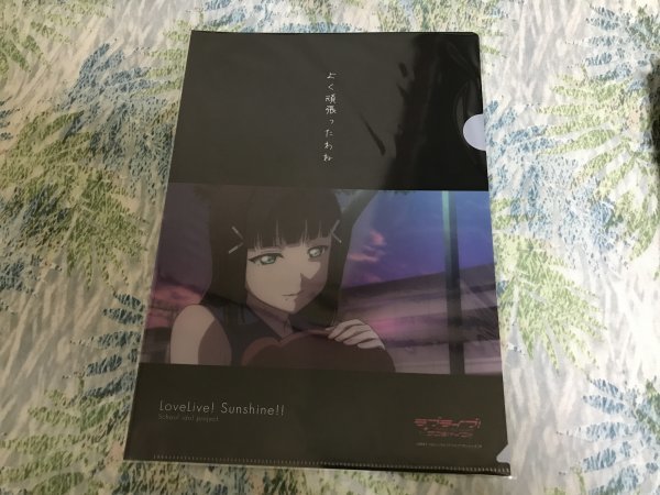 d117クリアファイル ラブライブ! サンシャイン 名場面コレクション 第8話 くやしくないの? ダイヤ ルビィ拍卖