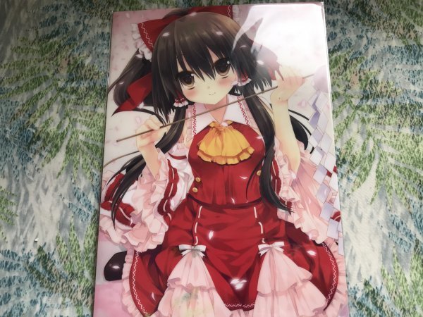 d118クリアファイル 東方Project 霊夢(ミヤスリサ) 第12回博麗神社例大祭/D・N・A.Lab.拍卖
