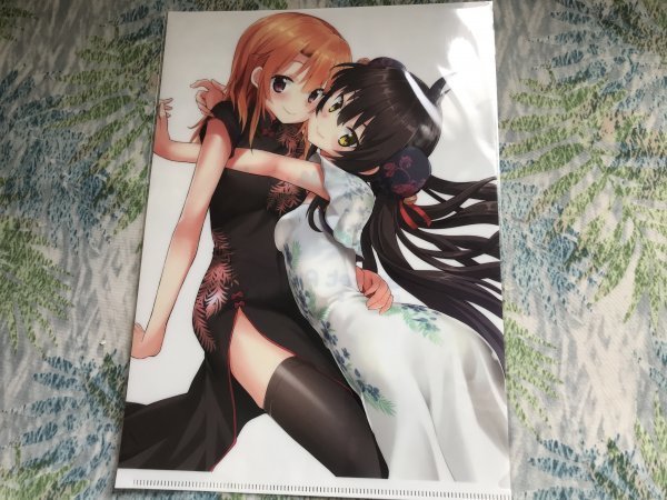 d118クリアファイル アイドルマスター シンデレラガールズ チャイナ 結城晴 的場梨沙(カヅチ) /Sweet Avenue拍卖