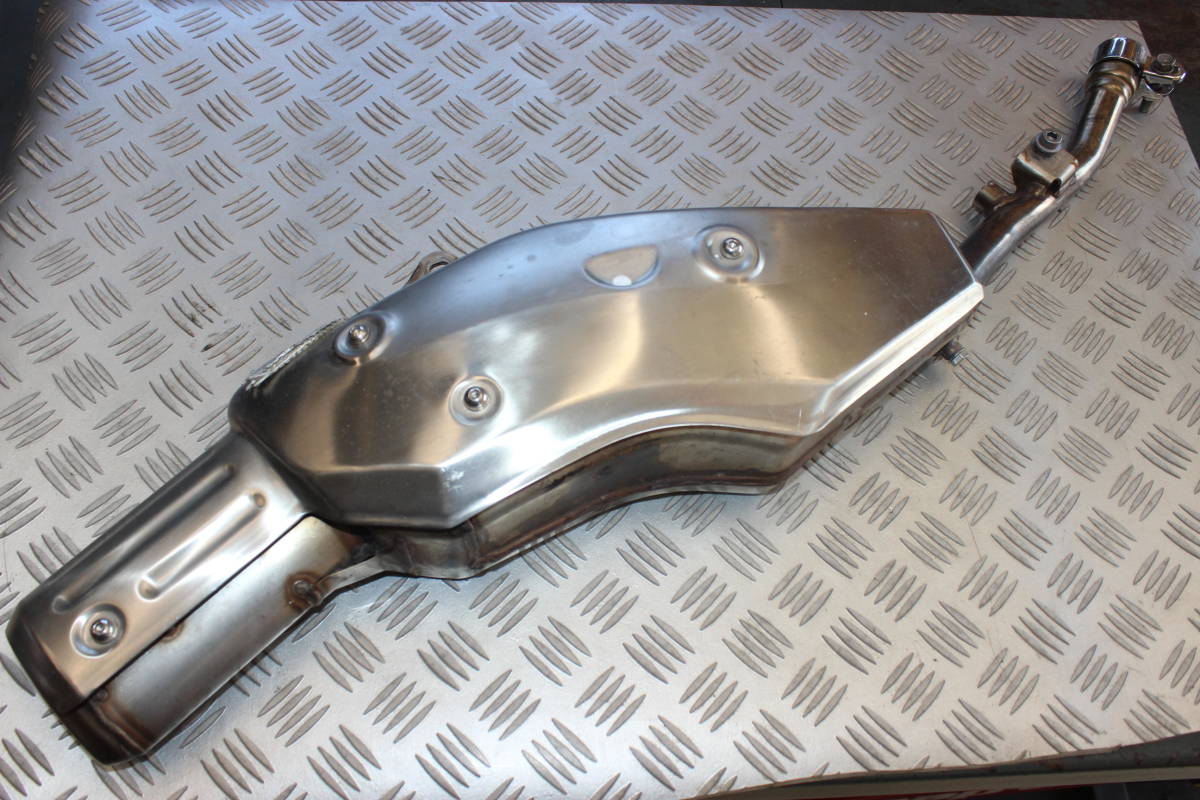 赤112 klx125 Dトラッカー125 サイレンサー マフラー拍卖