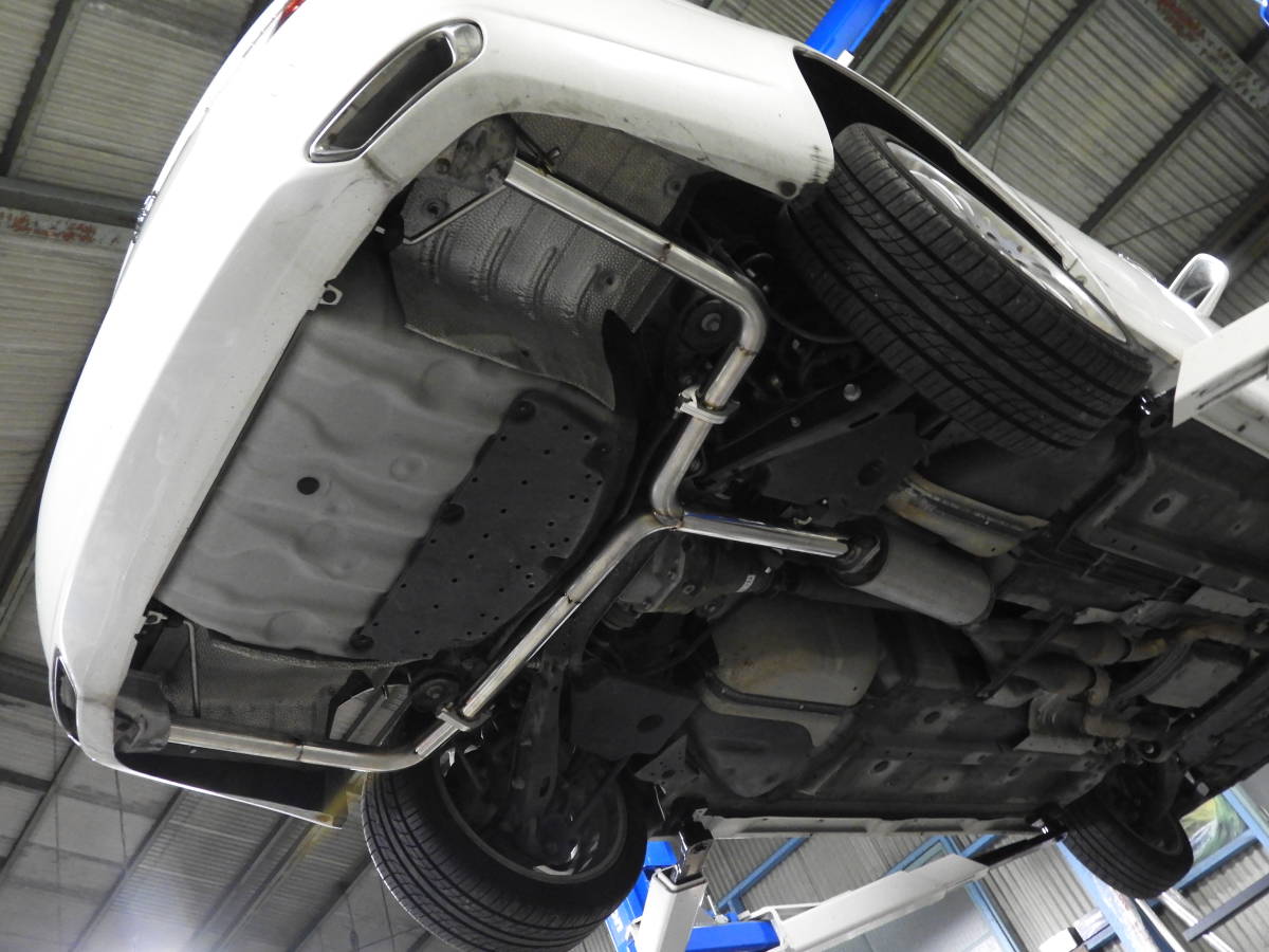 【送料無料】120マークX 底上げマフラー リアピース オールステンレス製拍卖