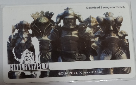 FINAL FANTASY.XII SQUARC CNIX カード 2006 新品:未使用 ファイナルファンタジー拍卖