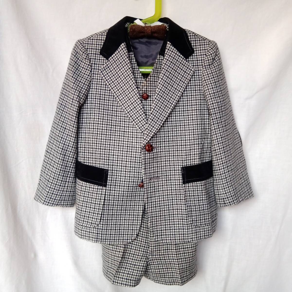 キッズ ウールスーツ 110cm 七五三 入園・卒園 入学式 フォーマル拍卖