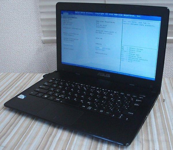 NoT007☆【再】ASUS X301A キーNG・バックライトNGジャンク!Pentium B980 @2.4GHz/メモリ4GB/HDD無/部品取り用にどうぞ◇拍卖