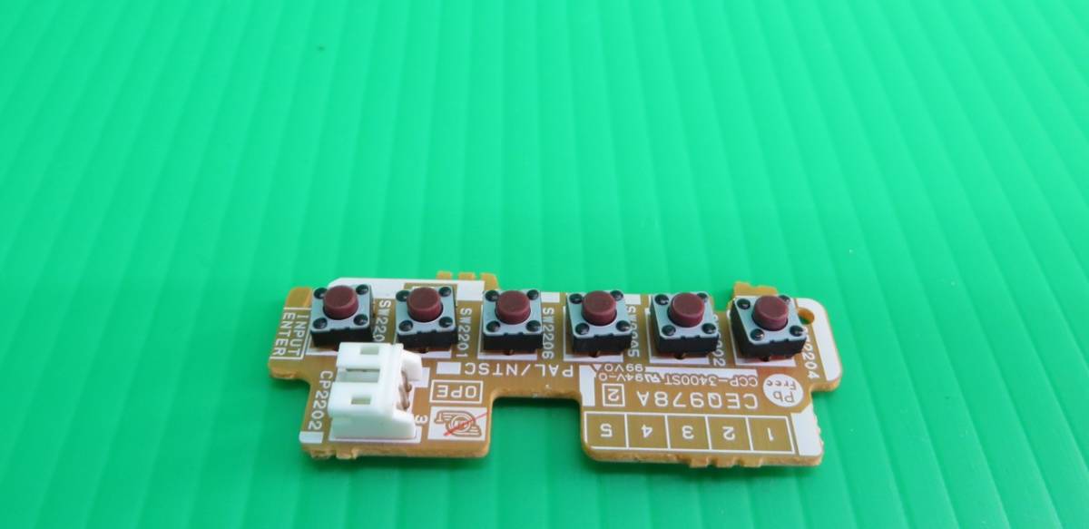 T-4235▼送料無料!ORION オリオン 液晶テレビテレビ DT-321HB スイッチ基板 部品拍卖