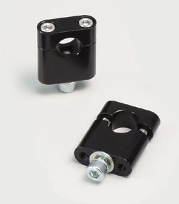 ハリケーン HURRICANE CB400SB / CB400SF / XJR1300 / イナズマ等用 ハンドルホルダーH40 ブラックアルマイト HB0617B拍卖