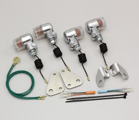 ハリケーン HURRICANE CB223S(08-16 MC40)用 ミニウインカーkit クリアレンズ HA5715C-01拍卖