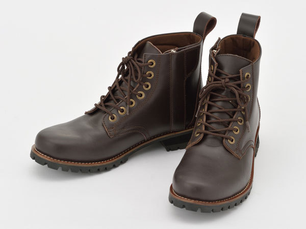 デイトナ DAYTONA ヘンリービギンズ(HenlyBegins) HBS-003 ショートブーツ ダークブラウン メンズ 26.5cm 17135拍卖