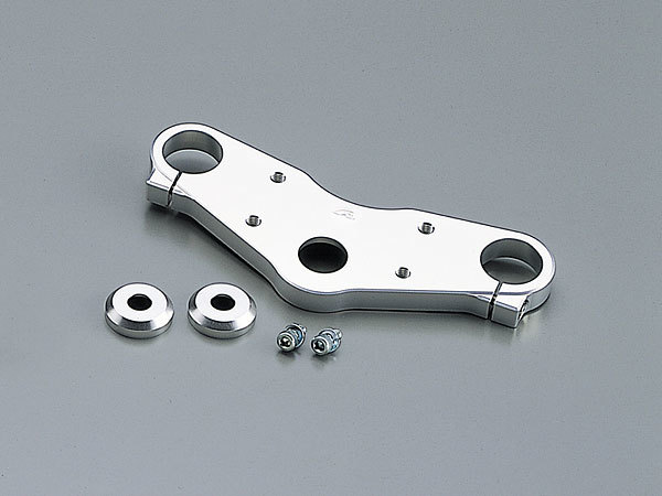 ハリケーン HURRICANE エイプ100 / エイプ50 バーハンドル用 ジュラルミン トップブリッジ ポリッシュアルマイト HT0530-11拍卖