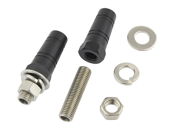 ポッシュフェイス POSH Faith エクステンションステー 40mm M8→M10 マットブラック 098103-26拍卖