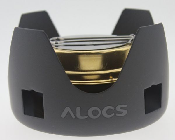 ALOCS アルコールストーブ バーナー CS-B02 ゴトク付き☆拍卖