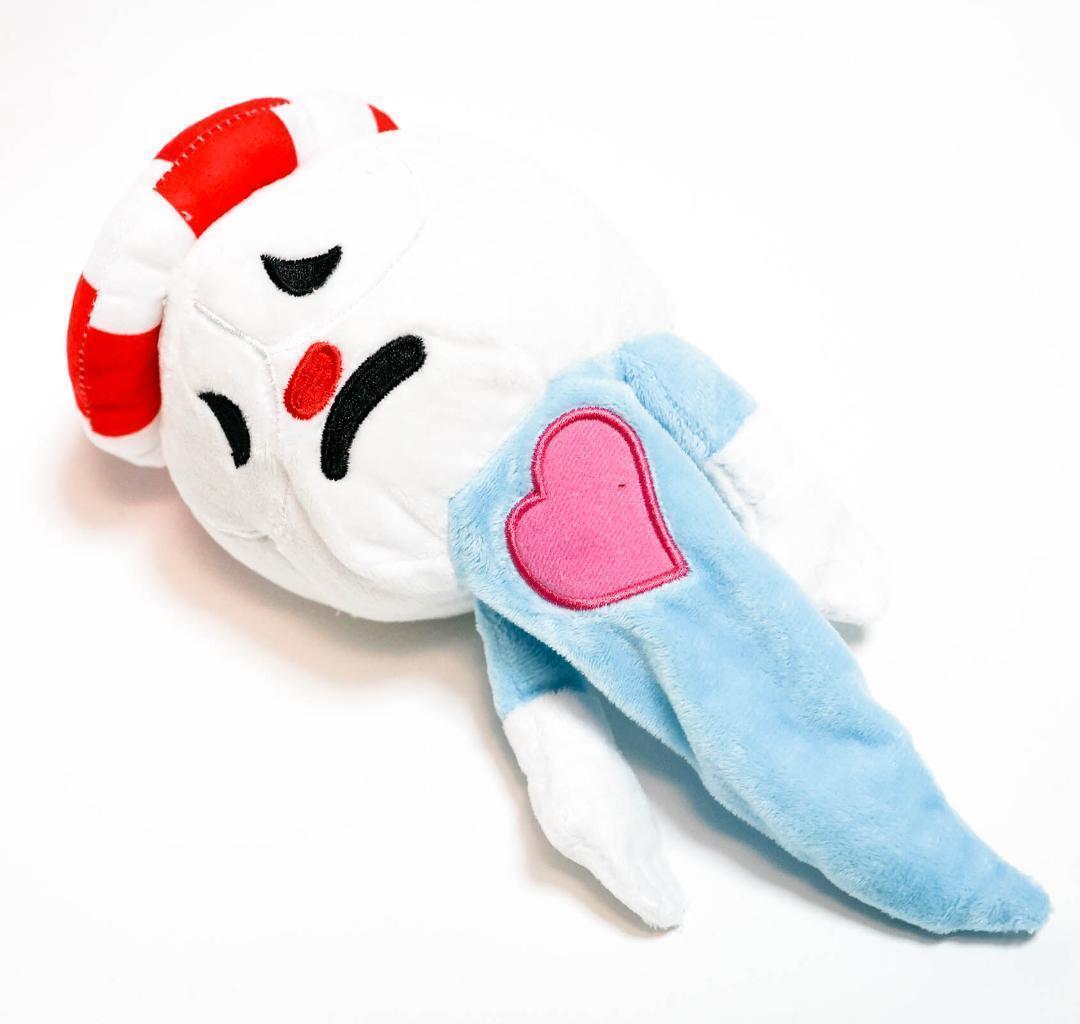 カップヘッド ぬいぐるみ ゲームオーバー 幽霊 大きい 30㎝【現品撮影】拍卖