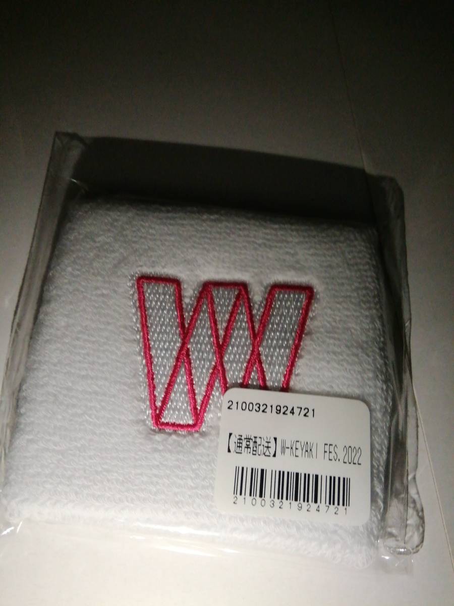 リストバンド ホワイト ケヤフェス KEYAKI FES.2022 櫻坂46 拍卖