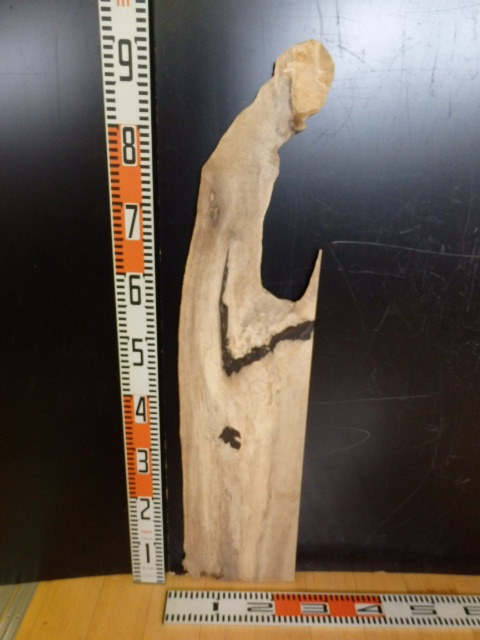 e3032214 黒柿●約90.5cm×16.5cm~20.8cm×8mm☆無垢板1枚板 木材 板 DIY 板材 天板 棚板 テーブル 看板 花台など種類豊富!拍卖