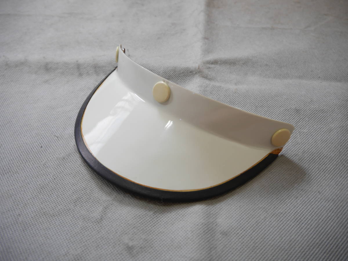 NOS 60'S HA ビンテージ 革トリム バイザー HIROTAKE ARAI ヒロタケ アライ ハーフ ジェット ヘルメット ハーレー インディアン 純正 旧車拍卖