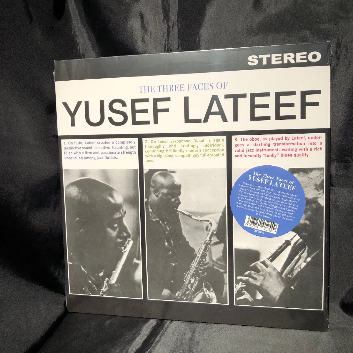 Yusef Lateef / The Three Faces Of Yusef Lateef LP Life Goes On Records拍卖