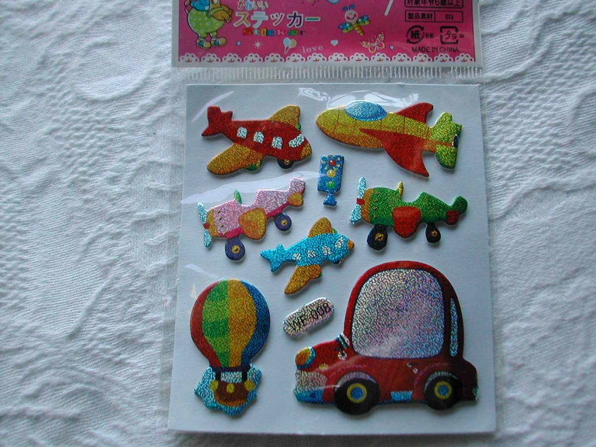 シール かわいいステッカー 車・飛行機他拍卖
