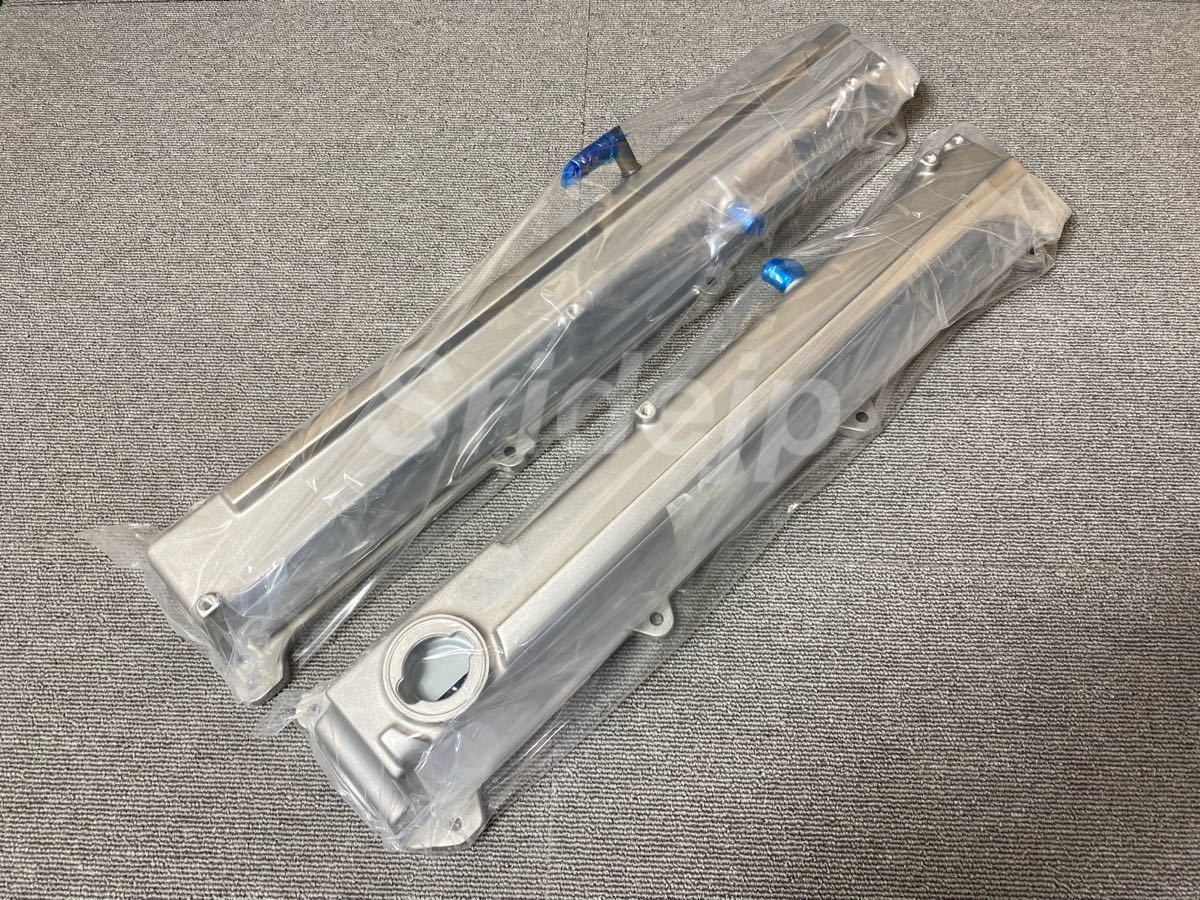 【未使用】トヨタ 純正 1JZ-GTE ヘッドカバー カムカバー ガスケット付属 左右セット 1J 1JZ マーク2 クレスタ チェイサー TOYOTA 新品拍卖