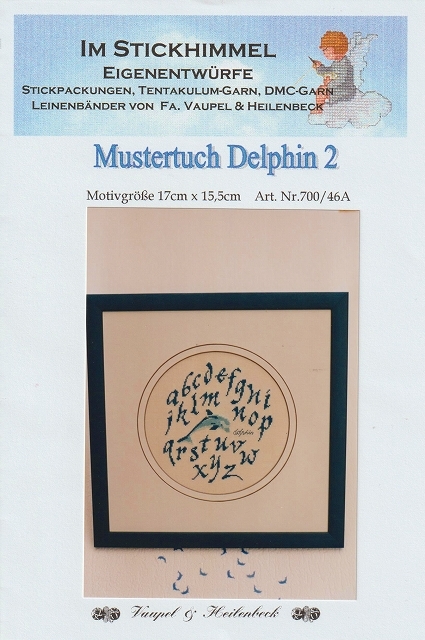 クロスステッチ図案 Im Stickhimmel『Delphin2』ドルフィン2拍卖