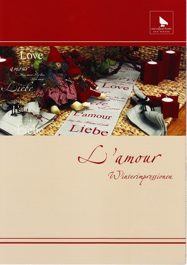 クロスステッチ図案 acufactum『L'amour』拍卖