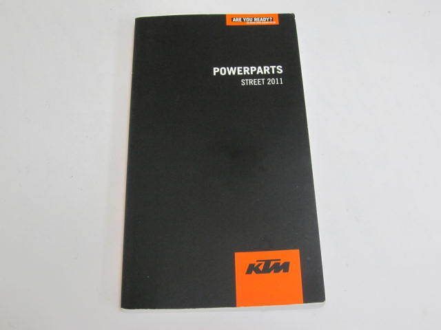 STREET ストリート 2011 POWERPARTS パワーパーツ KTM カタログ パンフレット チラシ 送料無料拍卖
