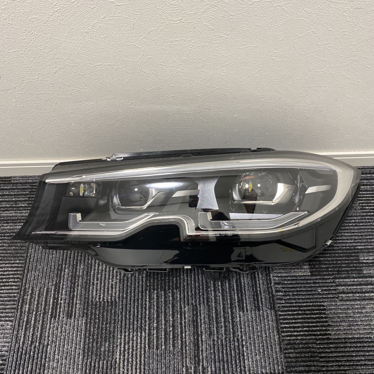新品未使用 BMW G20 G21 3シリーズ 前期 純正 左 助手席 LED ヘッドライト拍卖