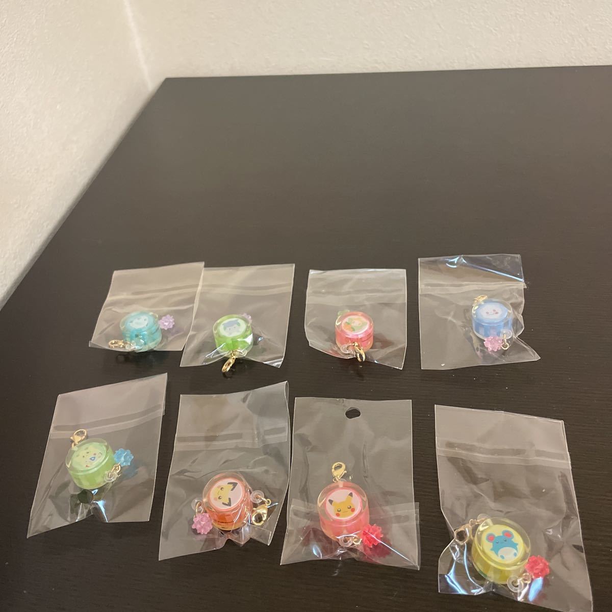 ポケモン チャーム キーホルダー 8個 中古品 ピカチュウ ピチュー マリル トゲピー 他 ポケットモンスター拍卖