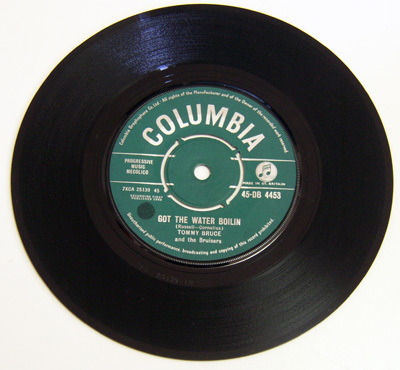 45rpm/ GOT THE WATER BOILIN - TOMMY BRUCE - AIN'T MISBEHAVIN' / 50's,ロカビリー,60's,UK,イギリス盤,COLUMBIA,1960年拍卖