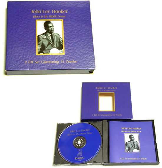 John Lee Hooker - Blues Is My Middle Name 2CD/ Dimples,Boom Boom,Hobo Blues,I'm Going Upstairs,What Do You Say,イギリス,Delta Blue拍卖