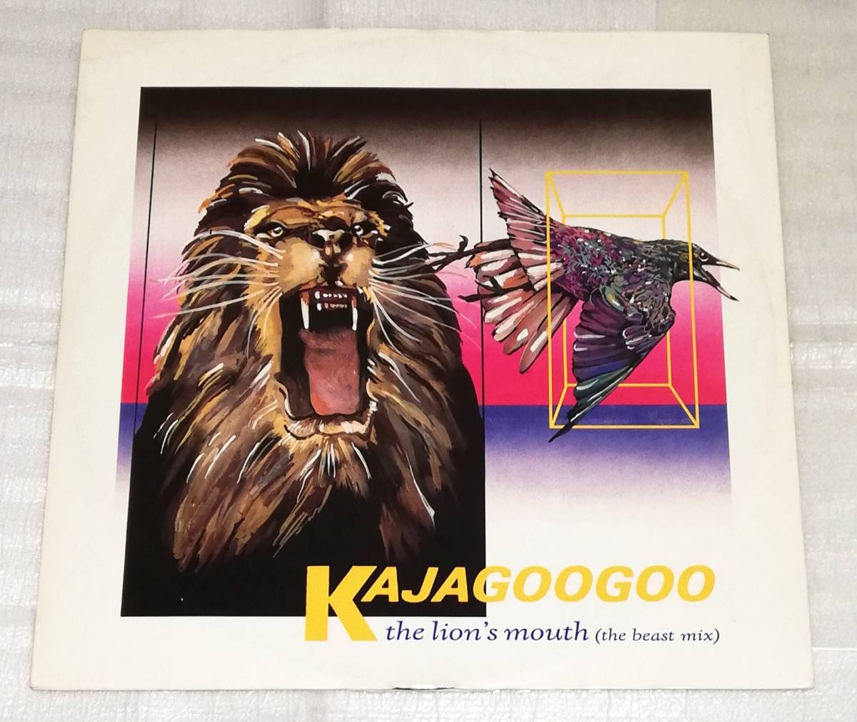 12” KAJAGOOGOO カジャグーグー the Lion's mouth (the beast mix)/UK盤拍卖