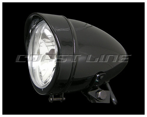 N001994 4-1/2in ストレッチヘッドライト H4 ブラック拍卖