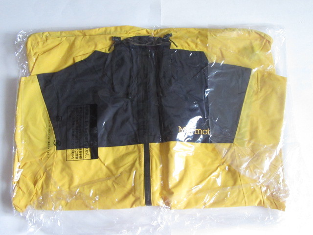 ★新同★マーモット★防水透湿素材ジャケット Storm Jacket/ストームジャケット★男性 Sサイズ、黄/黒拍卖