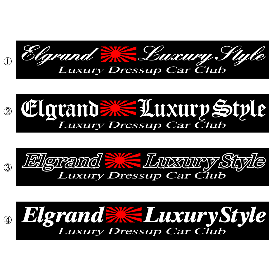 旭日 エルグランド Luxury Style 30センチ拍卖