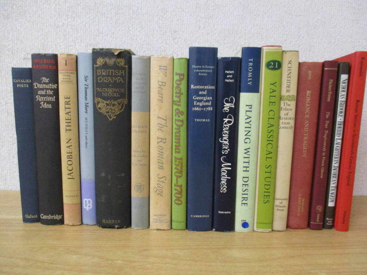 z5-2〔演劇関連洋書〕不揃いまとめ17冊セット ジョージトーマス グルジア イングランド ヨーロッパの劇場 ドキュメンタリー拍卖