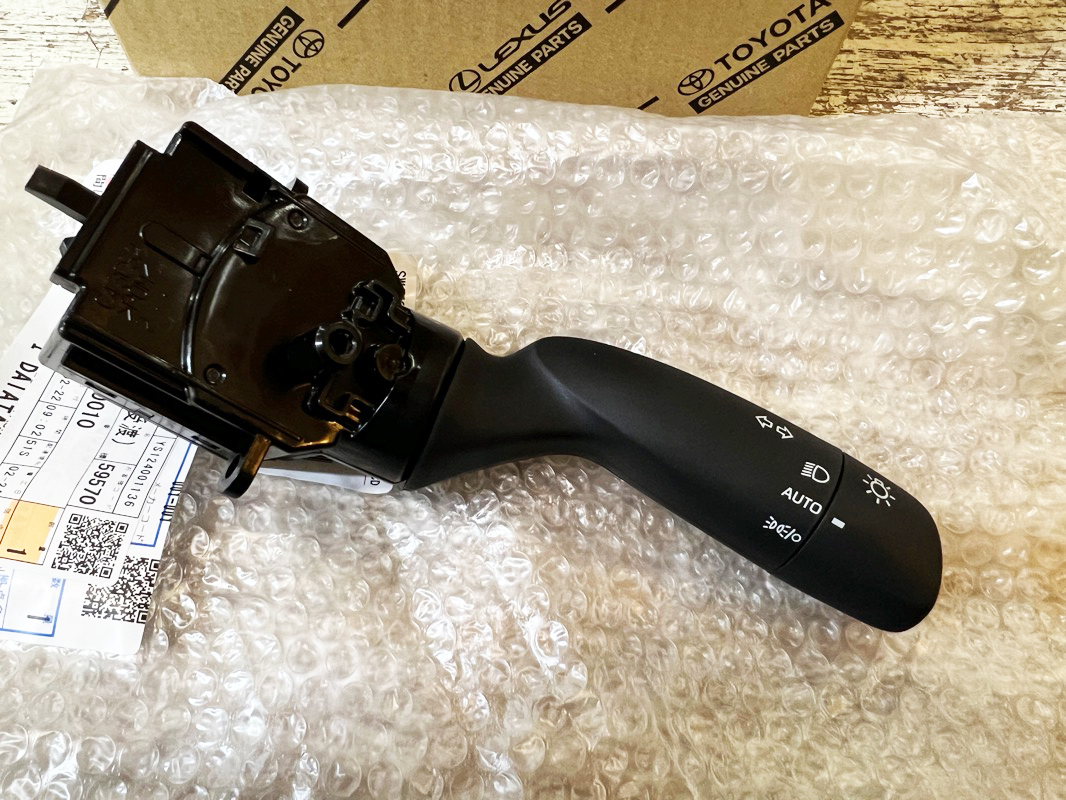 TOYOTA/トヨタ 新車外し 純正 W14 K0010 43D123 コンビネーションスイッチ ウィンカーレバー ライトスイッチ 部品 パーツ拍卖