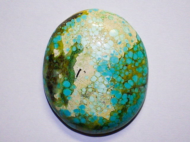 ★チベットターコイズ★18.6ct/24.8mm★チベタンターコイズ★天然石トルコ石★カボションルース★裸石鉱物磨き石★kamesan拍卖