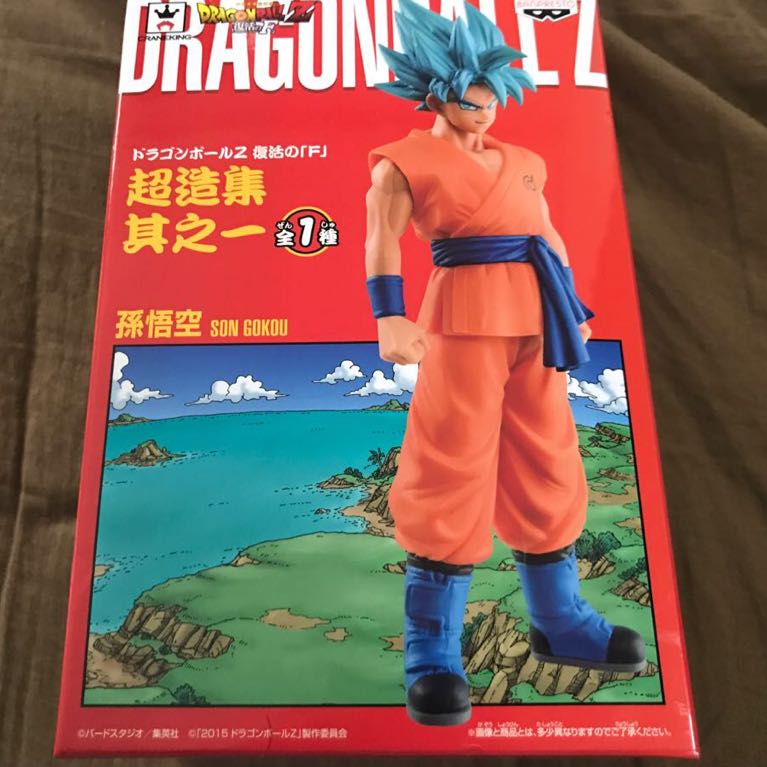 ドラゴンボールZ 復活の「F」超造集 其之一 孫悟空 超サイヤ人ゴッドSS フィギュア拍卖