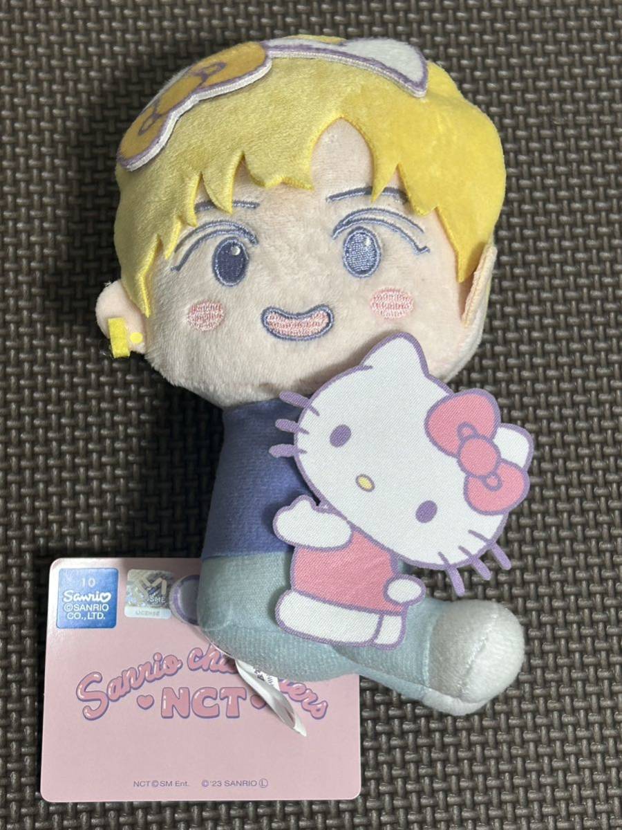 数量2 新品・タグ付き【ユウタ/ハローキティ】単品 NCT×サンリオキャラクターズ 手つなぎぬいぐるみ③ SANRIO CHARACTERS定形外300円拍卖