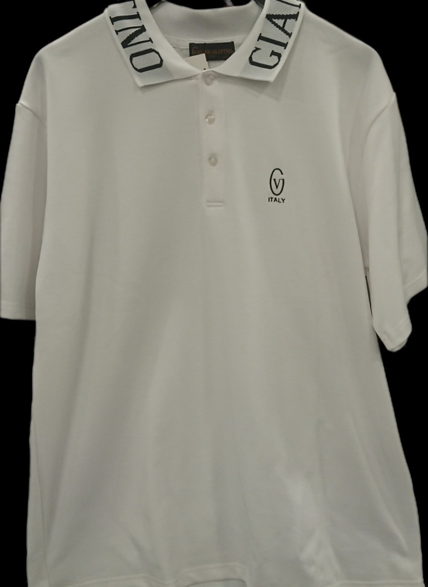 即決 ジャンニ・バレンチノ メンズポロシャツ【L】新品タグ付き GIANNI VALENTINO Tシャツ拍卖