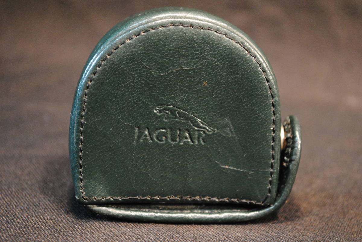 JAGUAR ジャガー 純正 携帯用 目覚まし時計 革ケース収納型 拍卖