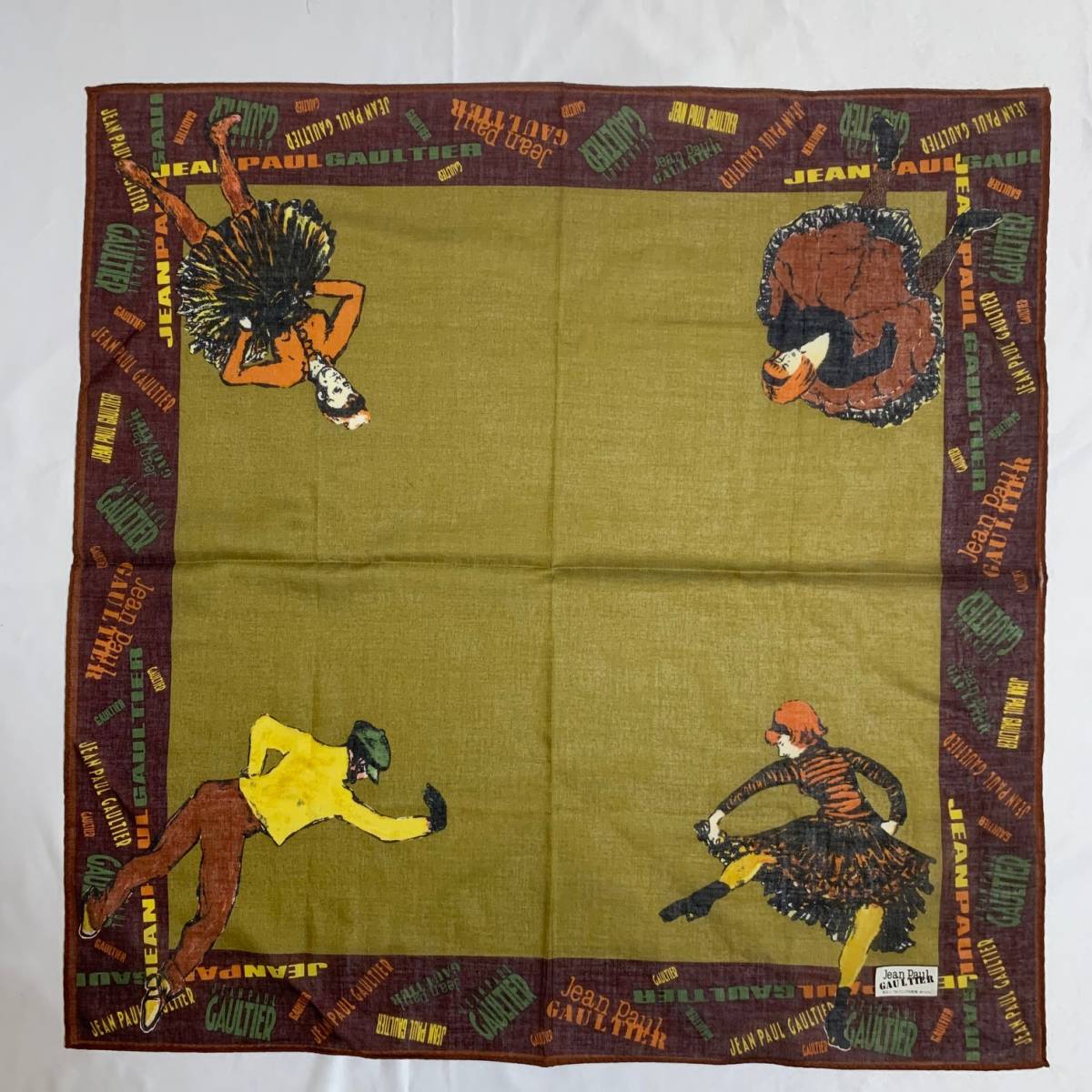 Jean Paul GAULTIER ジャンポールゴルチエ ゴルチェ ハンカチ アーカイブ スカーフ archive mini scarf拍卖