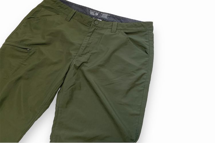 グッドアイテム!!MountainHardWearマウンテンハードウェアMesaⅡメサハイキングロングパンツW34オリーブグリーンアウトドアアメカジnr2374拍卖