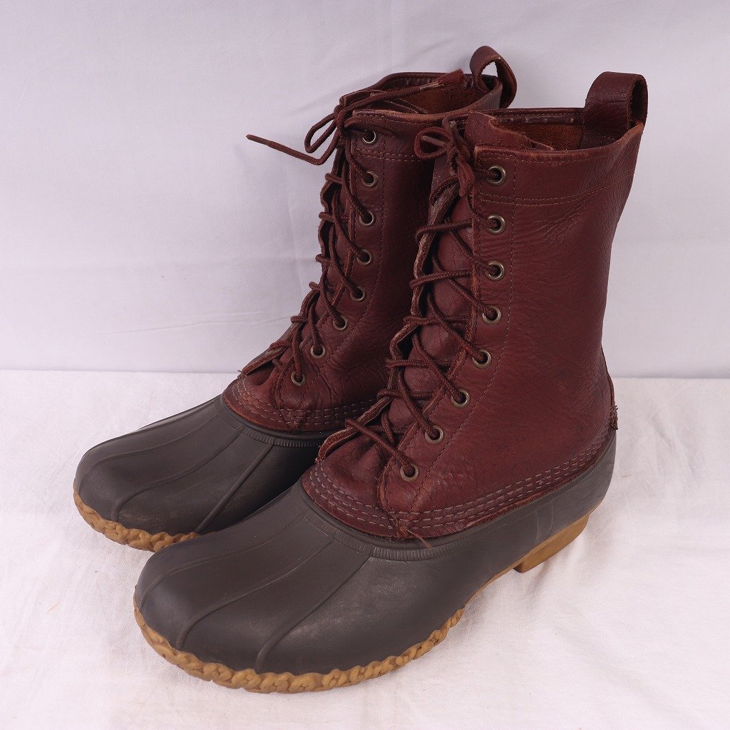 USA製 ビーンブーツ 10 位 / 28.0cm 位 アメリカ製 LLビーン L.L.Bean メンズ ブーツ ガムシュー ハンティング 中古 古着 bb836拍卖