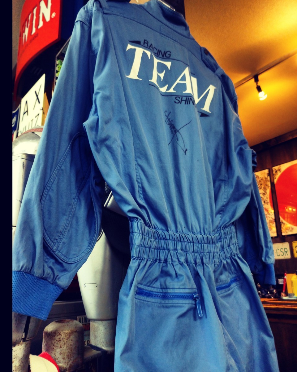 1986 チームシンスケ ピットクルーツナギ Lサイズ拍卖