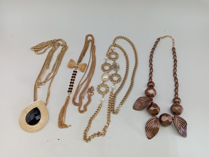 1010-0019 中古★レディース ファッション ネックレス おまとめ拍卖