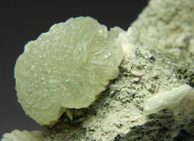 ☆☆ ぶどう石 葡萄石 プレナイト <スペイン> 40 ☆☆拍卖