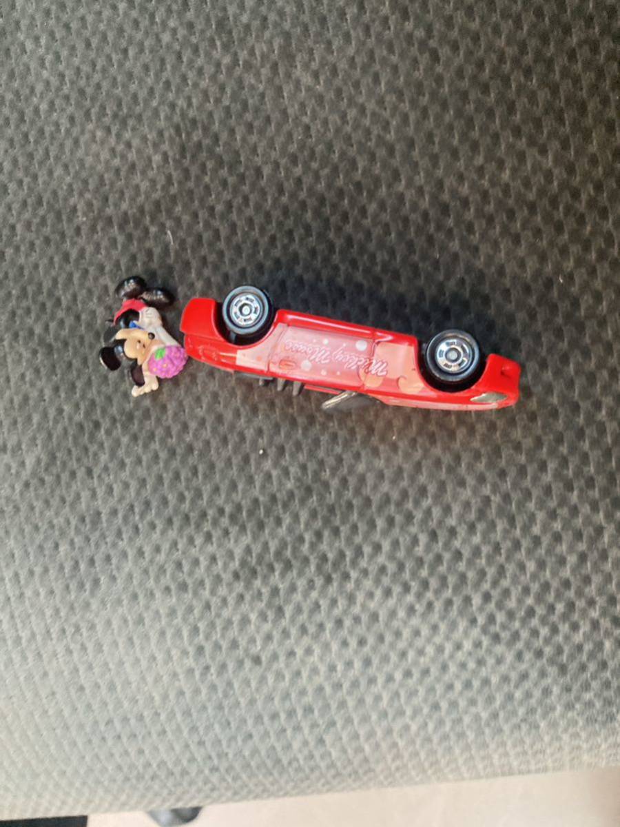 トミカディズニーホンダs2000赤ミニーミニーマウスの人形つき拍卖